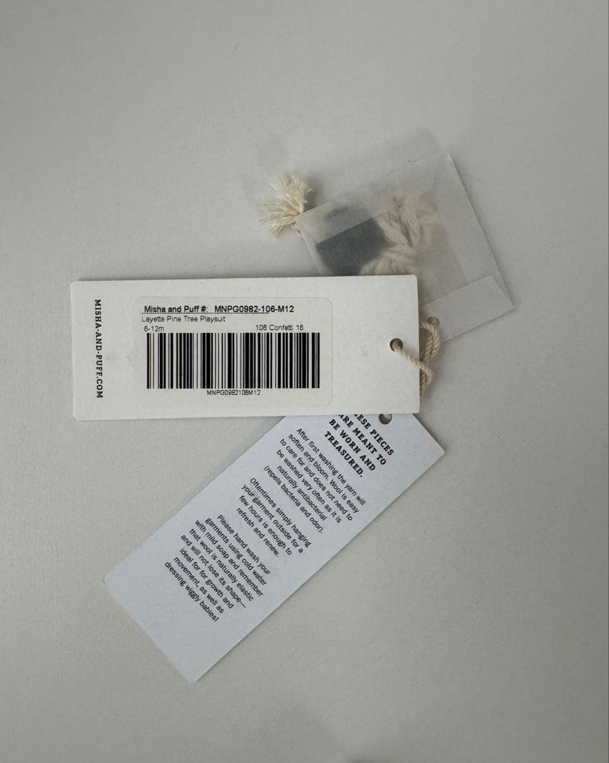Misha & Puff ロンパース 6-12M タグ付き