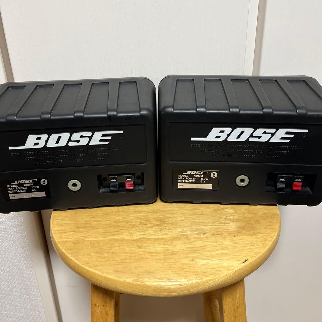 BOSE 101MM スピーカー２個※壁や天井取付専用のフック２セット付き