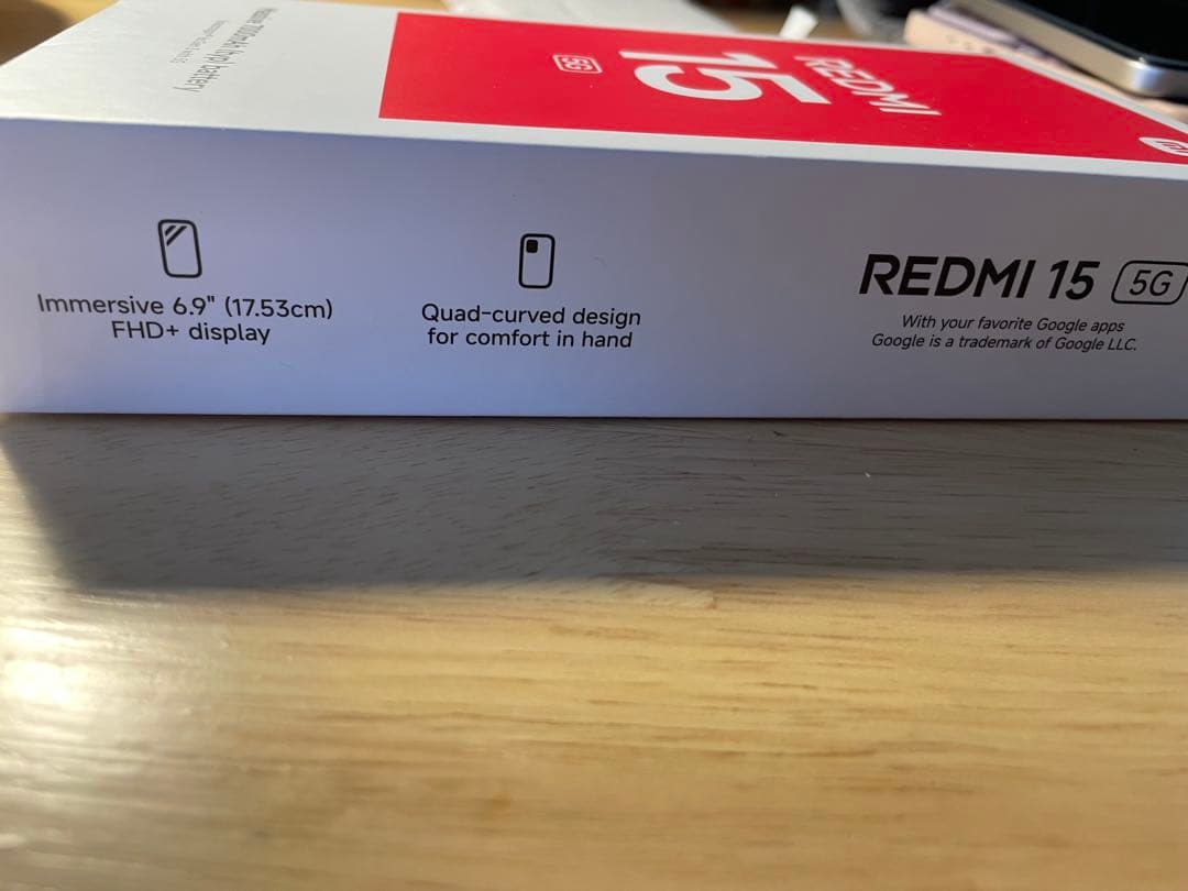 Xiaomi Redmi 15 5G 本体