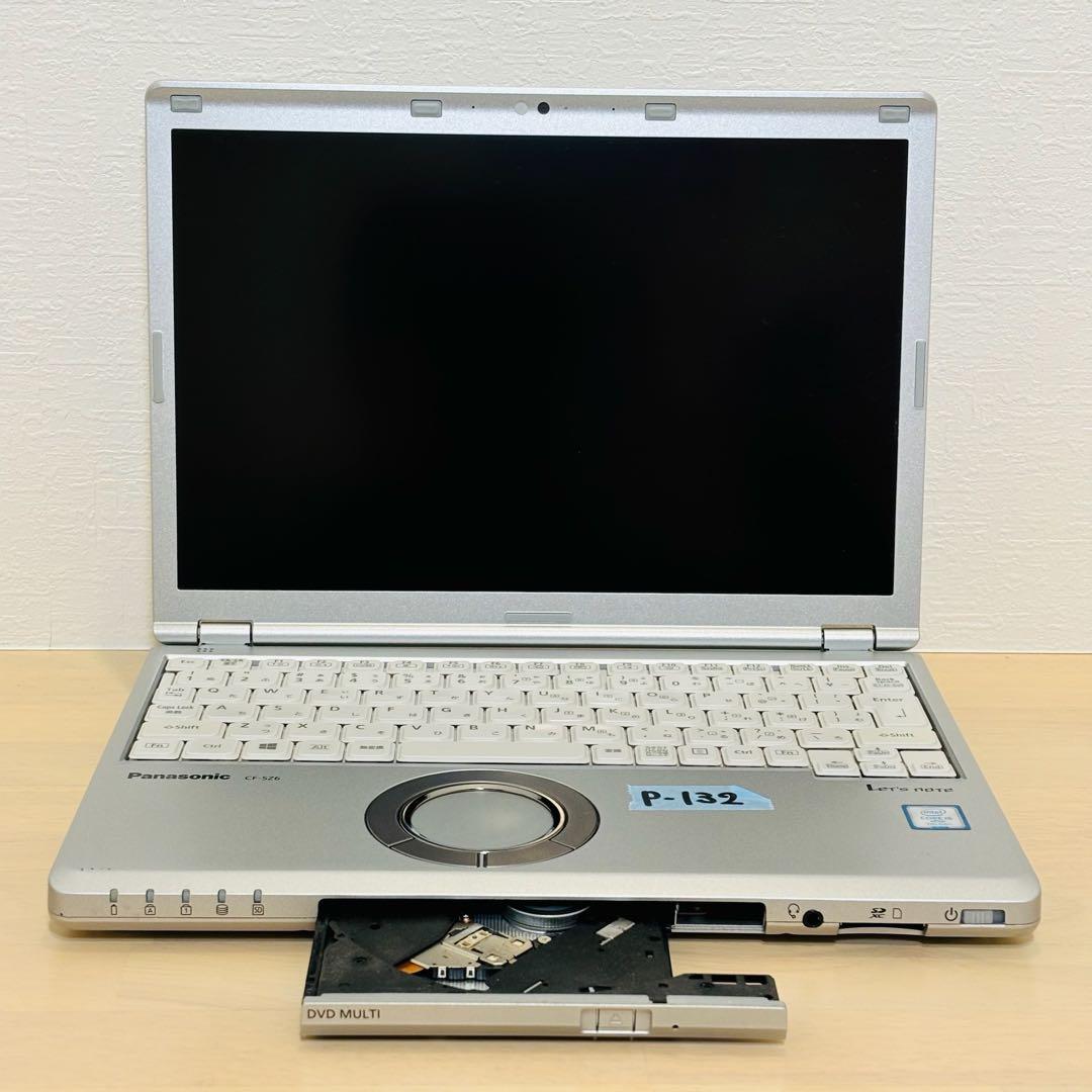 レッツノート PC Windows11 SSD DVD オフィス付き P-132