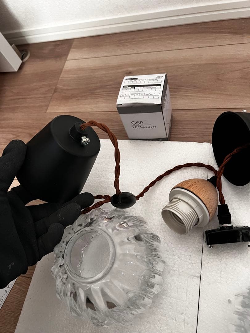 美品　ペンダントライト3個　購入時15800円