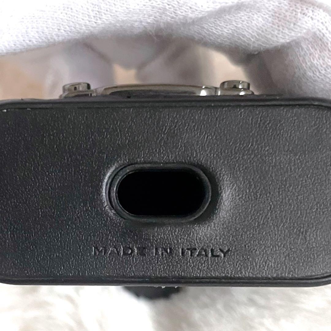 【極美品】FENDI フェンディ AirPods Proケース クロコレザー