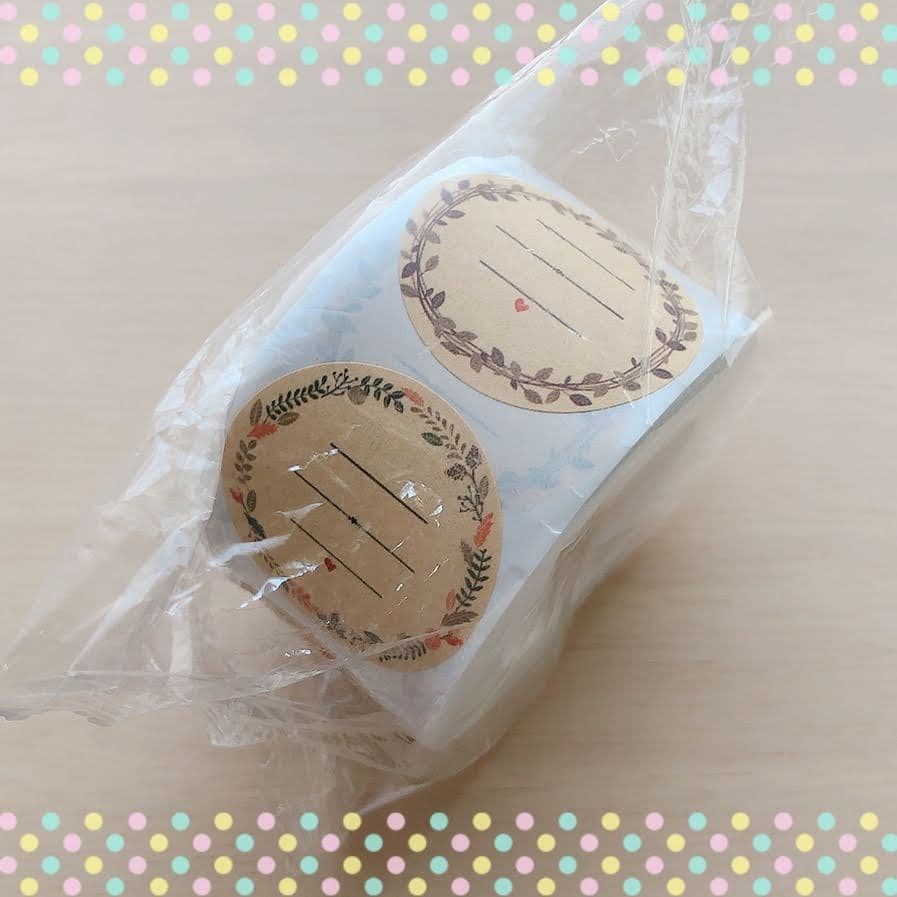 ラスト＊アソート＊サンキューシール＊切り売り60枚3.8cm＊ラベル＊メッセージ