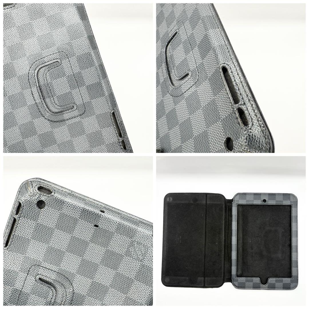 LOUIS VUITTON ダミエ iPad mini カバー 手帳型 美品