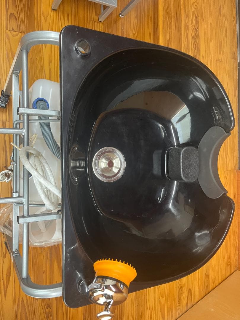 【23日のみ販売】【折りたたみ】シャンプー台とシャンプーチェア