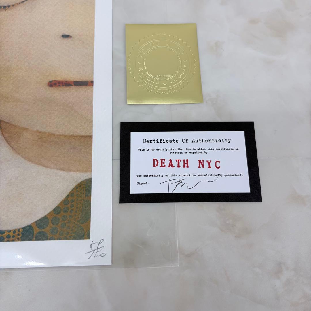 DEATH NYC 奈良美智 世界限定100枚 現代アート 直筆サイン