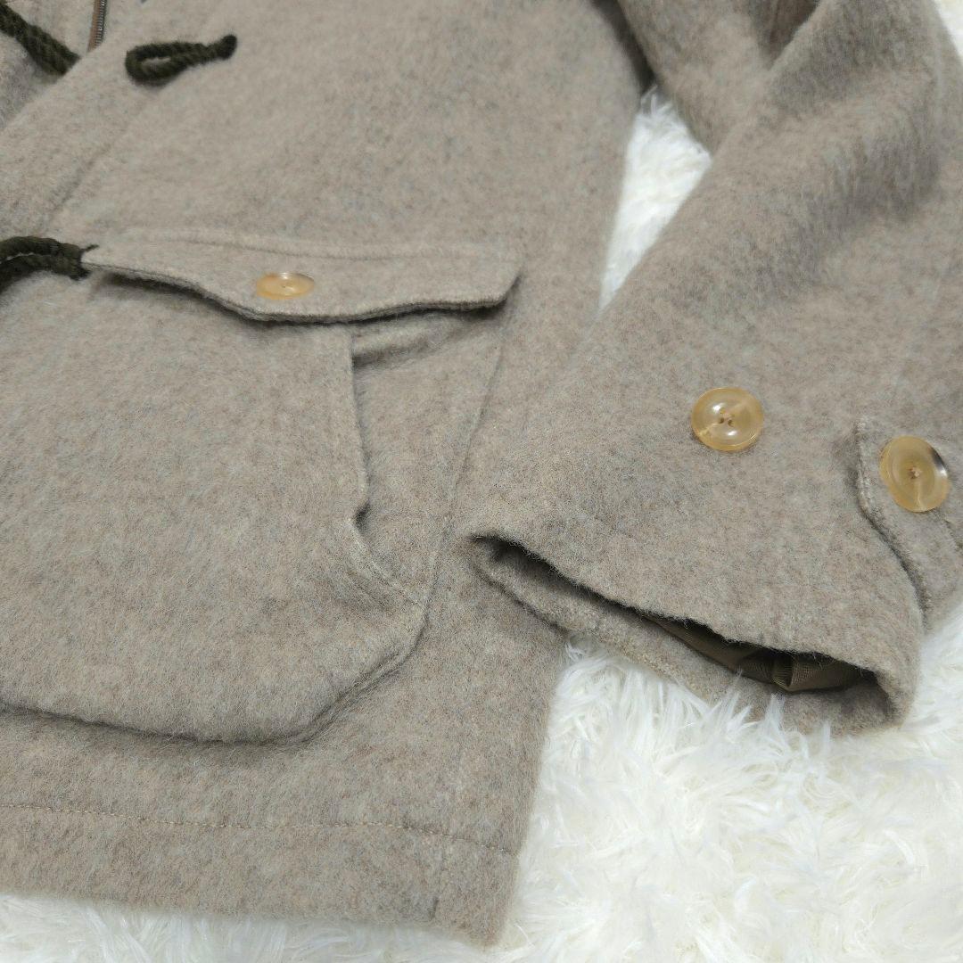 Iroquois イロコイ 2 ダッフルコート フード ウール アルパカ