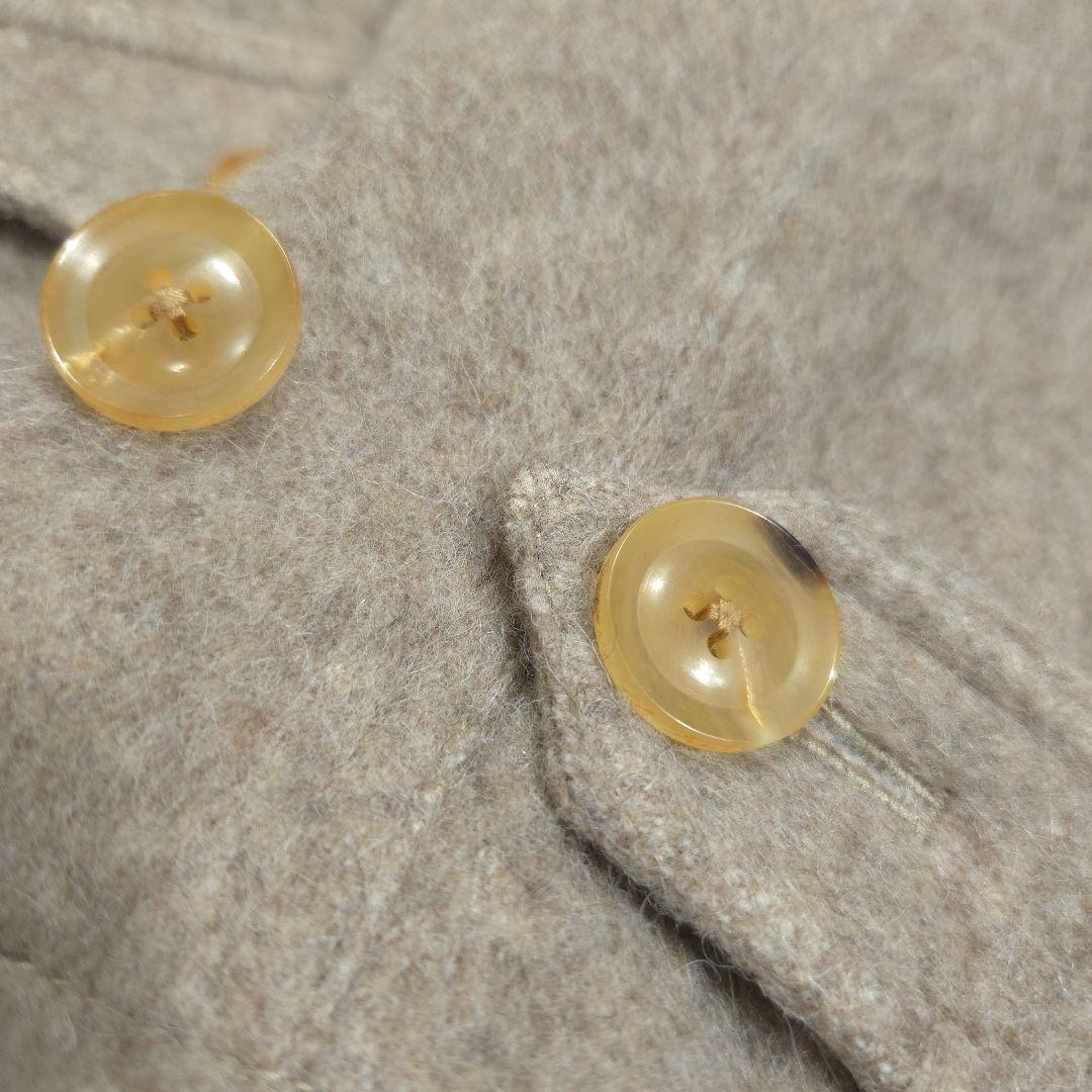 Iroquois イロコイ 2 ダッフルコート フード ウール アルパカ