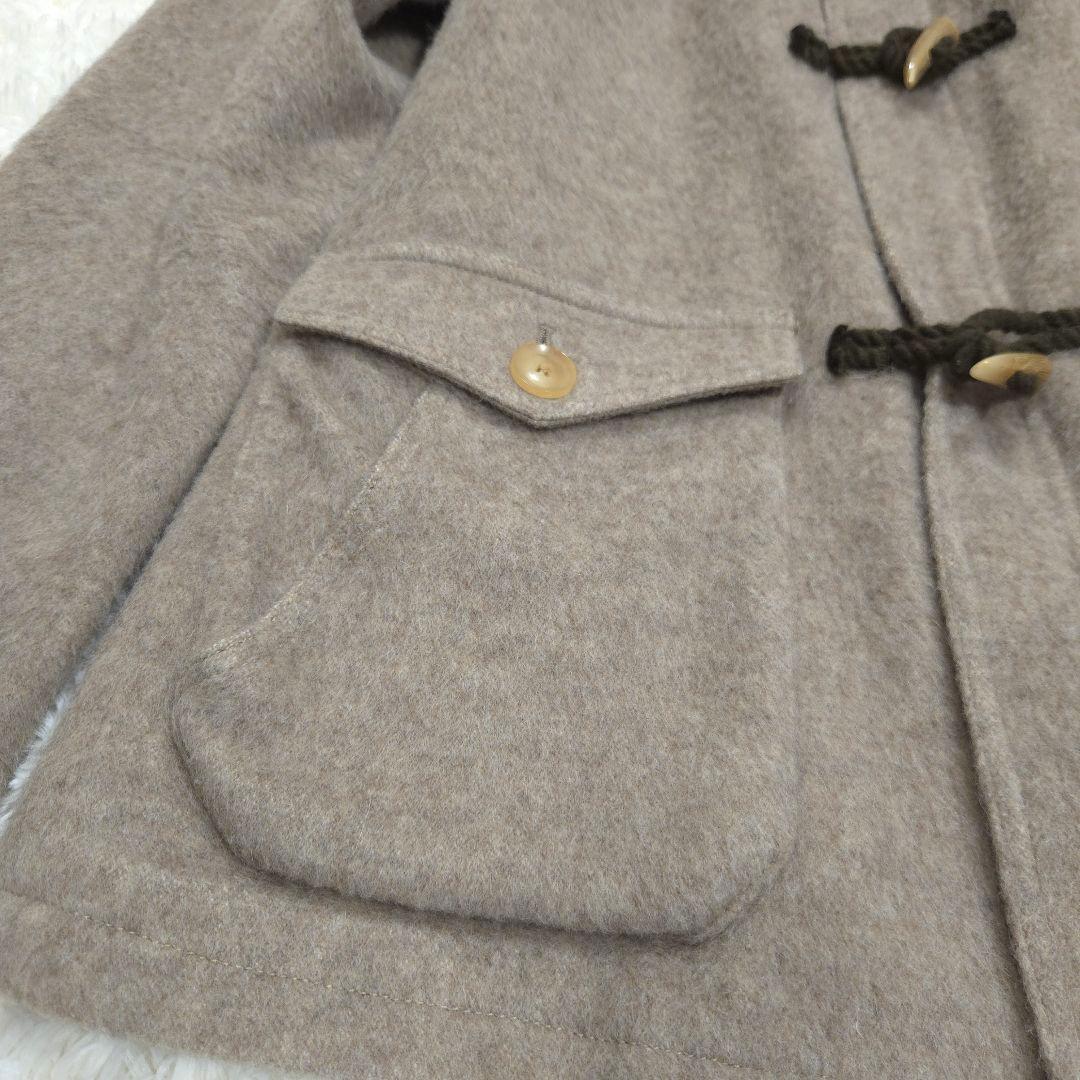 Iroquois イロコイ 2 ダッフルコート フード ウール アルパカ