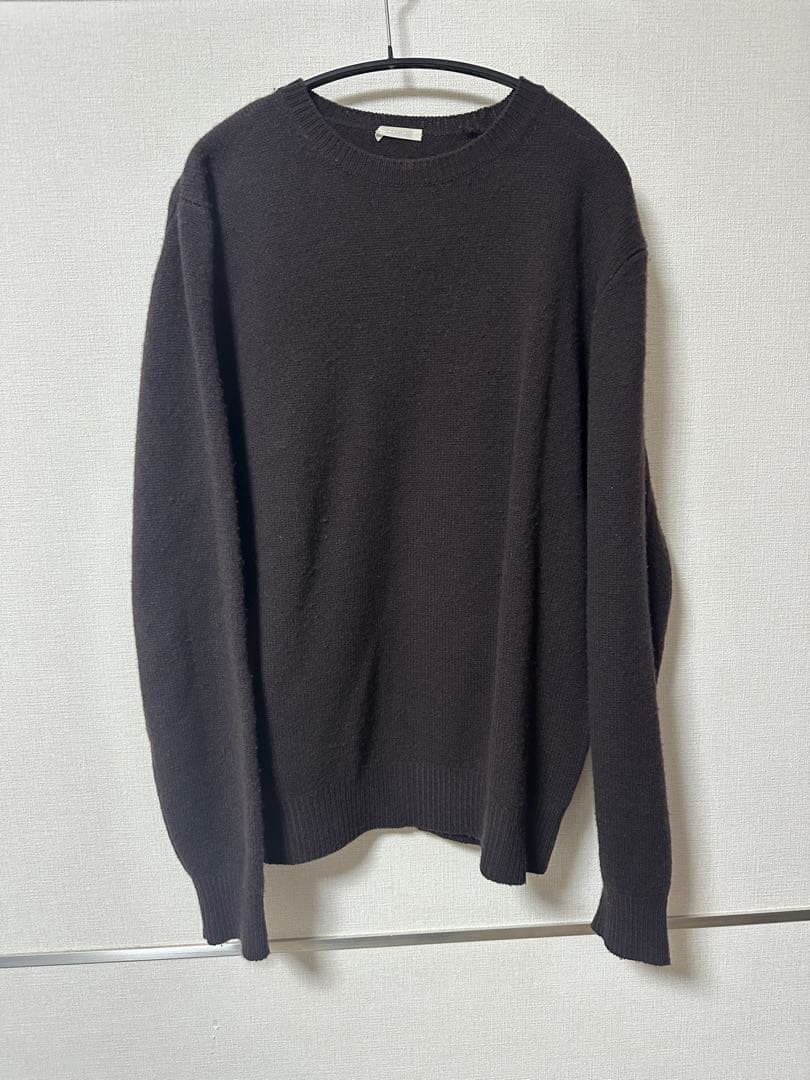 COMOLI ラムズウール クルーネック 3