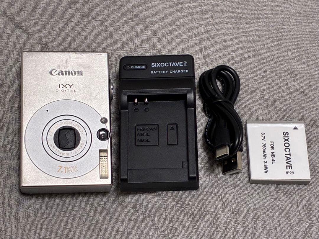⭐️美品⭐️新品電池⭐️ キャノン Canon IXY DIGITAL 10 コンデジ