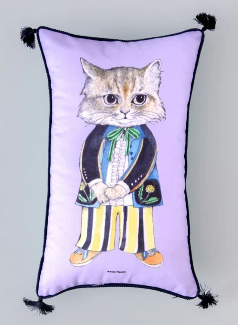 新品未使用！ヒグチユウコ タッセルクッション ひゃっこ・たんぽぽ