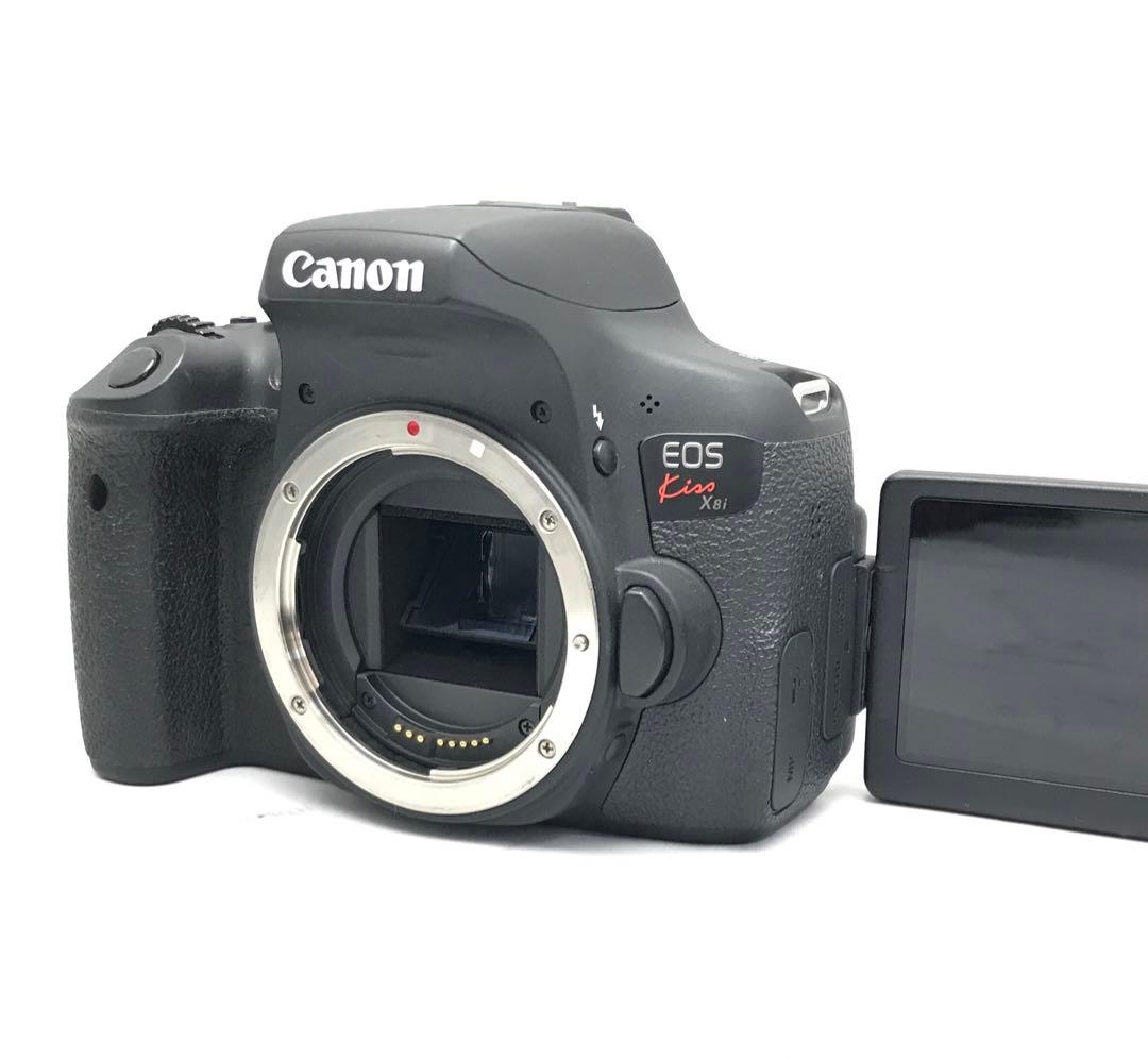 【美品】Canon EOS kiss x8i レンズキット♪Wifi標準搭載♪