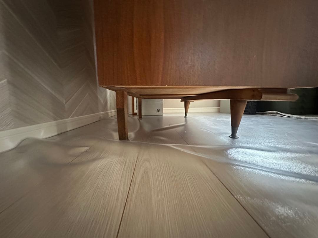 【最終値下】60s ビンテージ　ミッドセンチュリー ウォールナット材 6段タンス