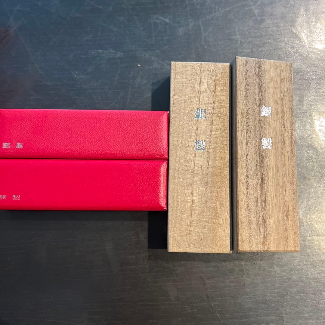 銀製スプーン4本セット