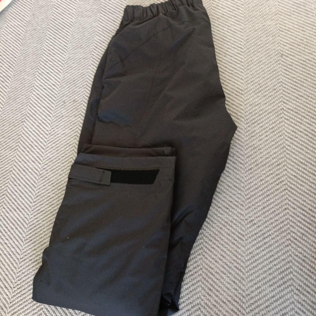 値下レインマックスDW-3224 ブラックアングラーズウィンタースーツXLパンツ