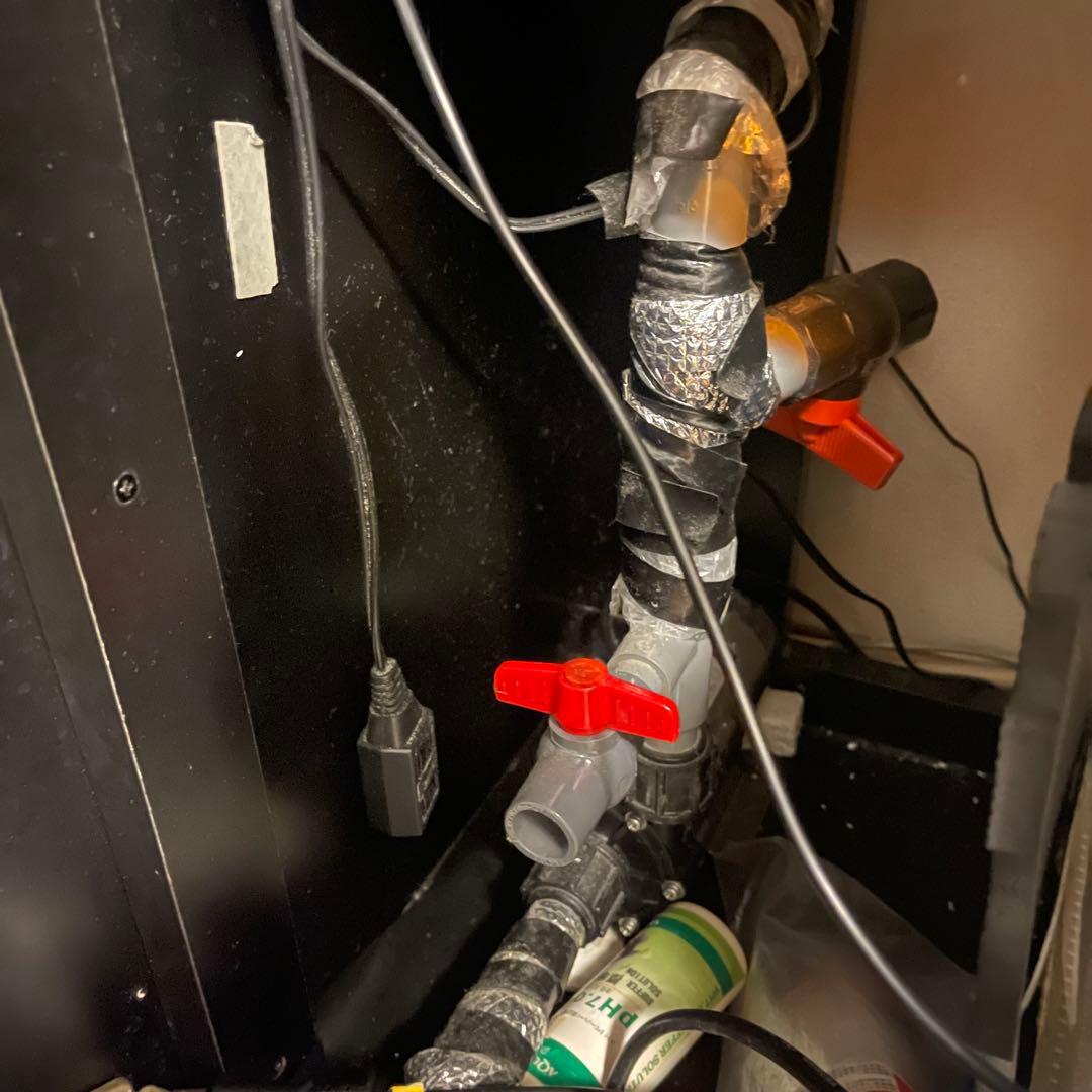 900 アクリル水槽　オーバーフロー 大型水槽 & キャビネット水槽台