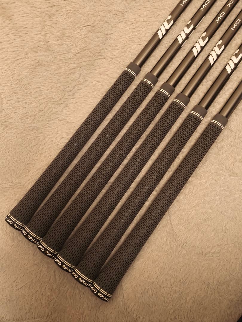 【セール中】 New MCI 70S アイアンシャフト 6本セット