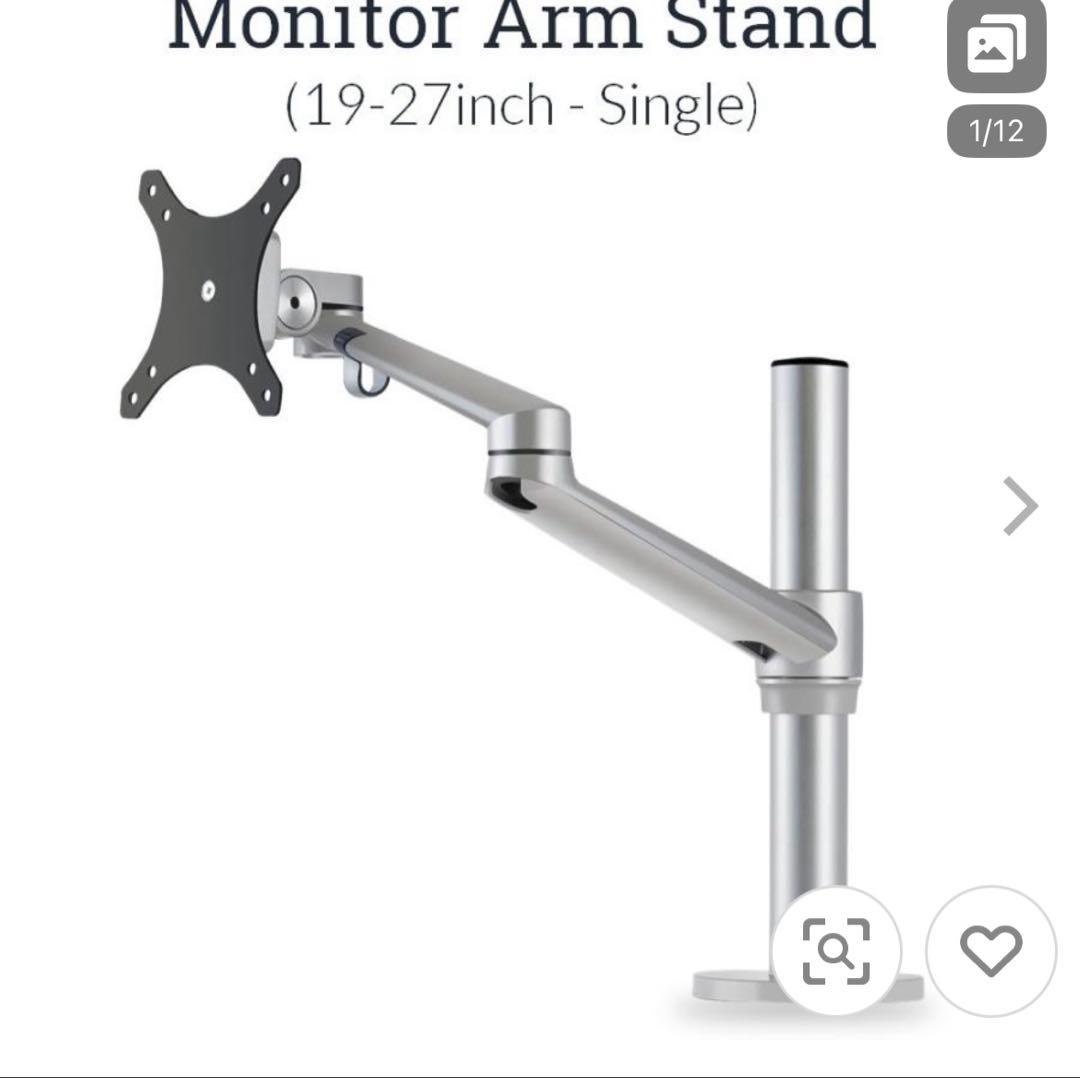 Acer フラットパネルモニター 本体 モニターアームセット