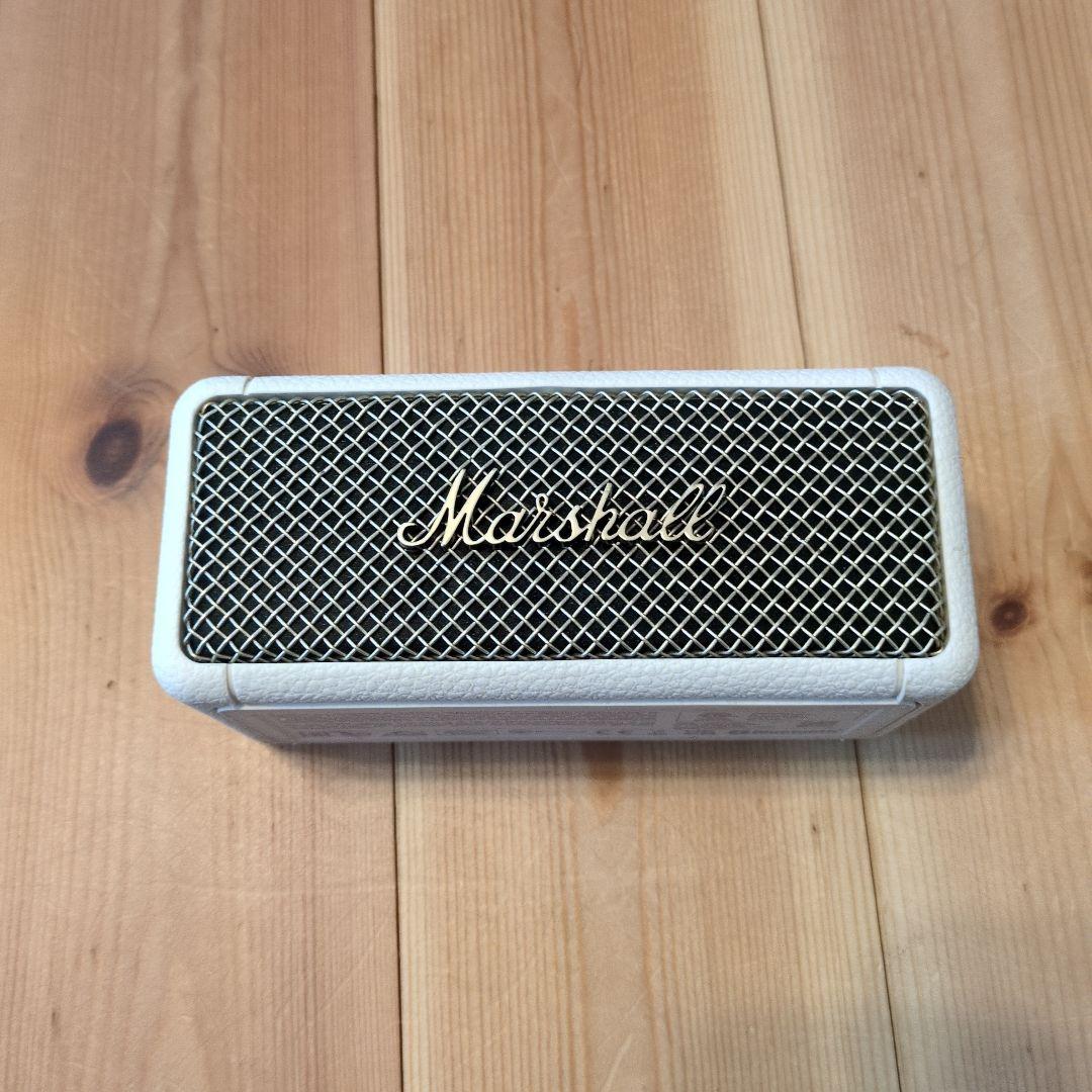 【美品】Marshall Emberton II ホワイト ワイヤレススピーカー