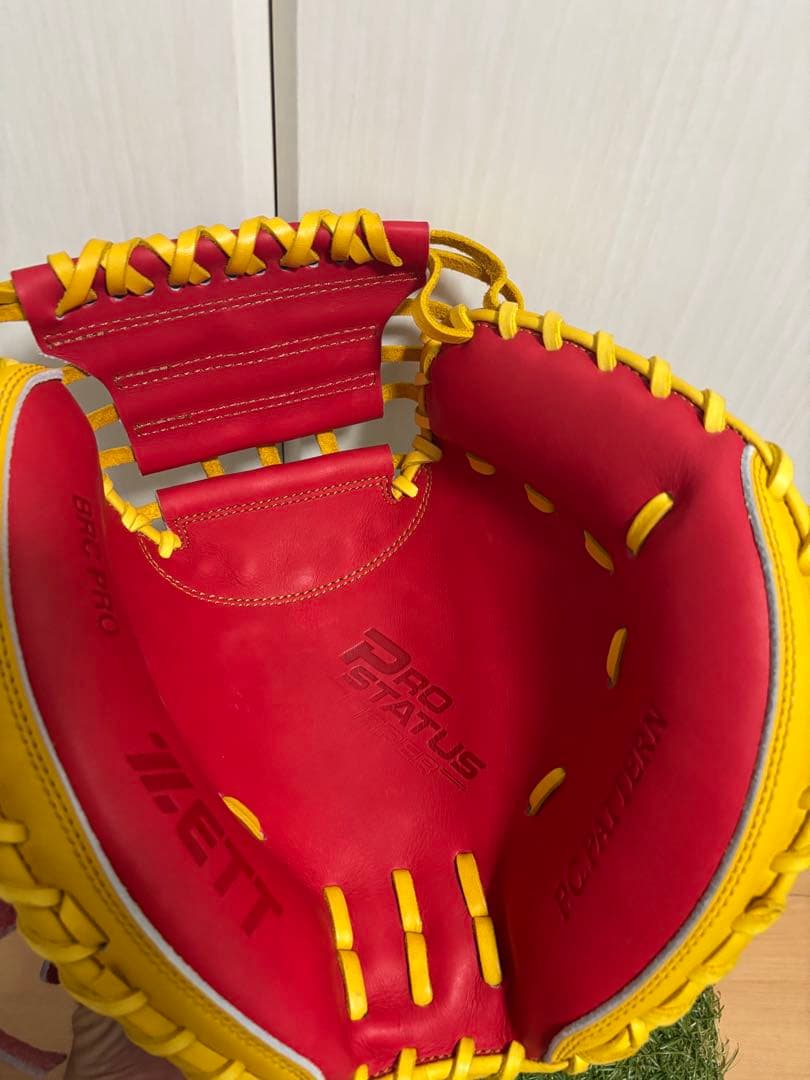 小林誠司モデル　日本製　ZETT プロステイタス　キャッチャーミット　オーダー