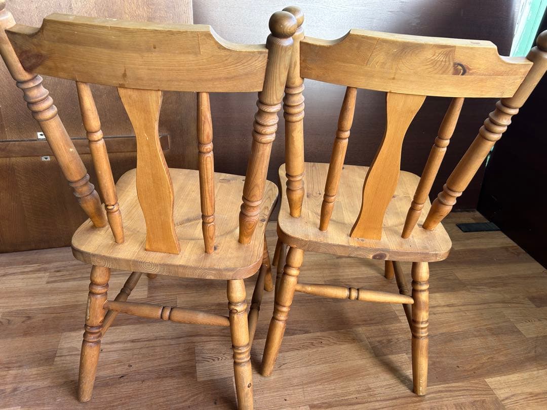 722 木製ダイニングチェア 2脚セット 北欧ナチュラル おしゃれ　カントリー