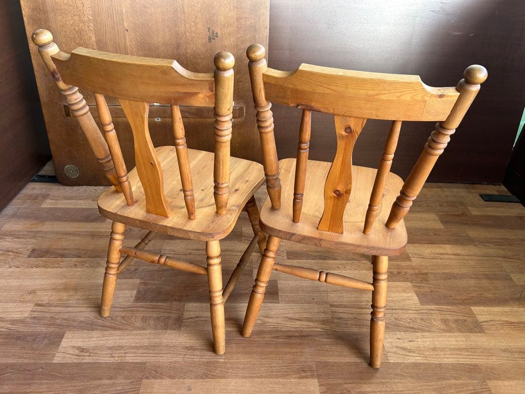 722 木製ダイニングチェア 2脚セット 北欧ナチュラル おしゃれ　カントリー