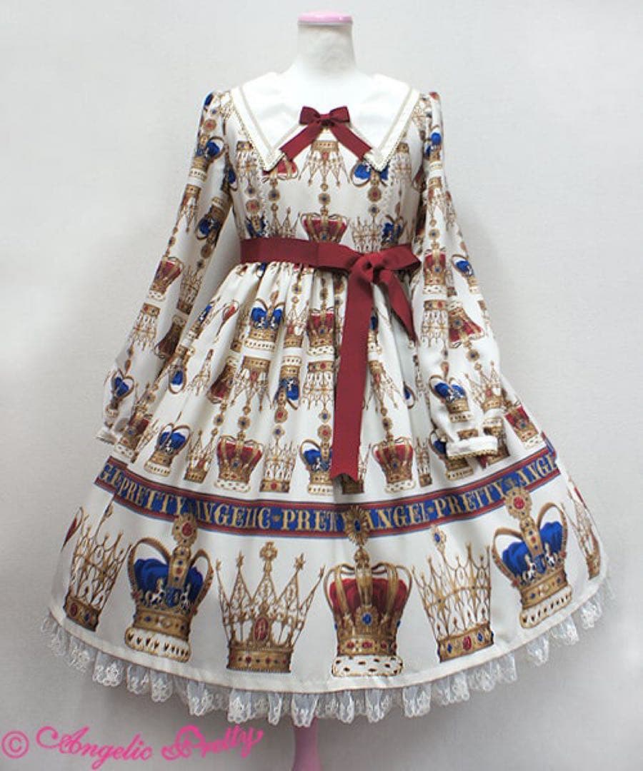 【美品2点セット】British Crownワンピースとカチューシャ レア