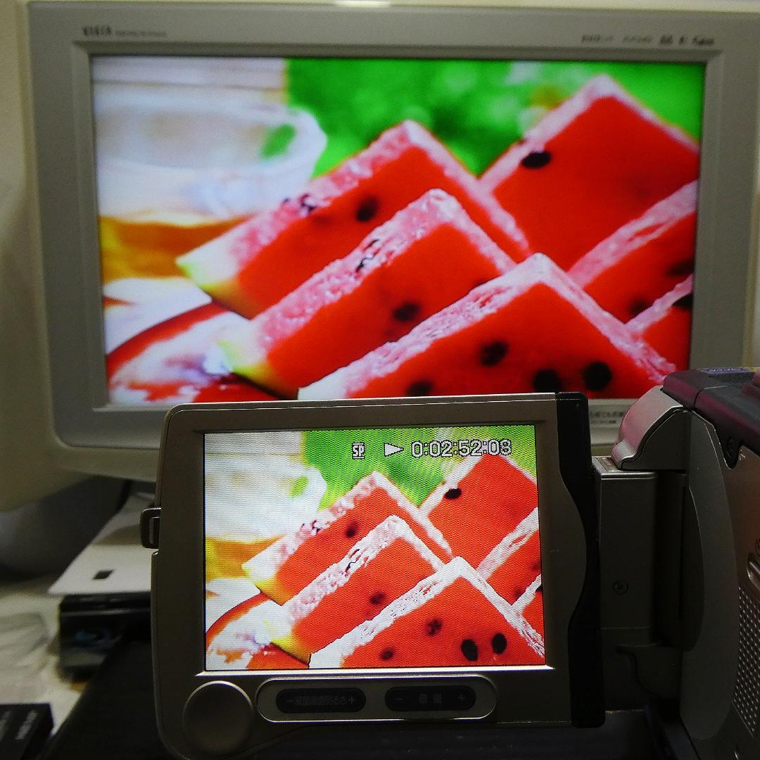 動作品ソニー DCR-TRV30 MiniDVビデオカメラ　DVDダビングに最適