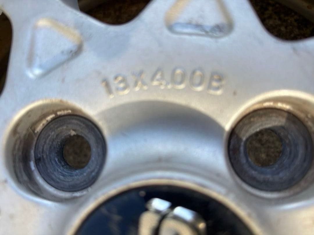 プロフ必読！送料込！スバル ヴィヴィオ 純正 BBS 13インチアルミ 1本