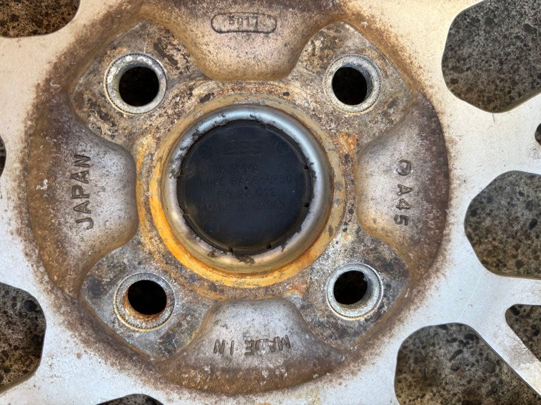 プロフ必読！送料込！スバル ヴィヴィオ 純正 BBS 13インチアルミ 1本