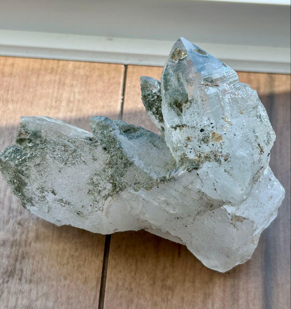 ガネッシュヒマール産 ヒマラヤンクォーツ クローライト