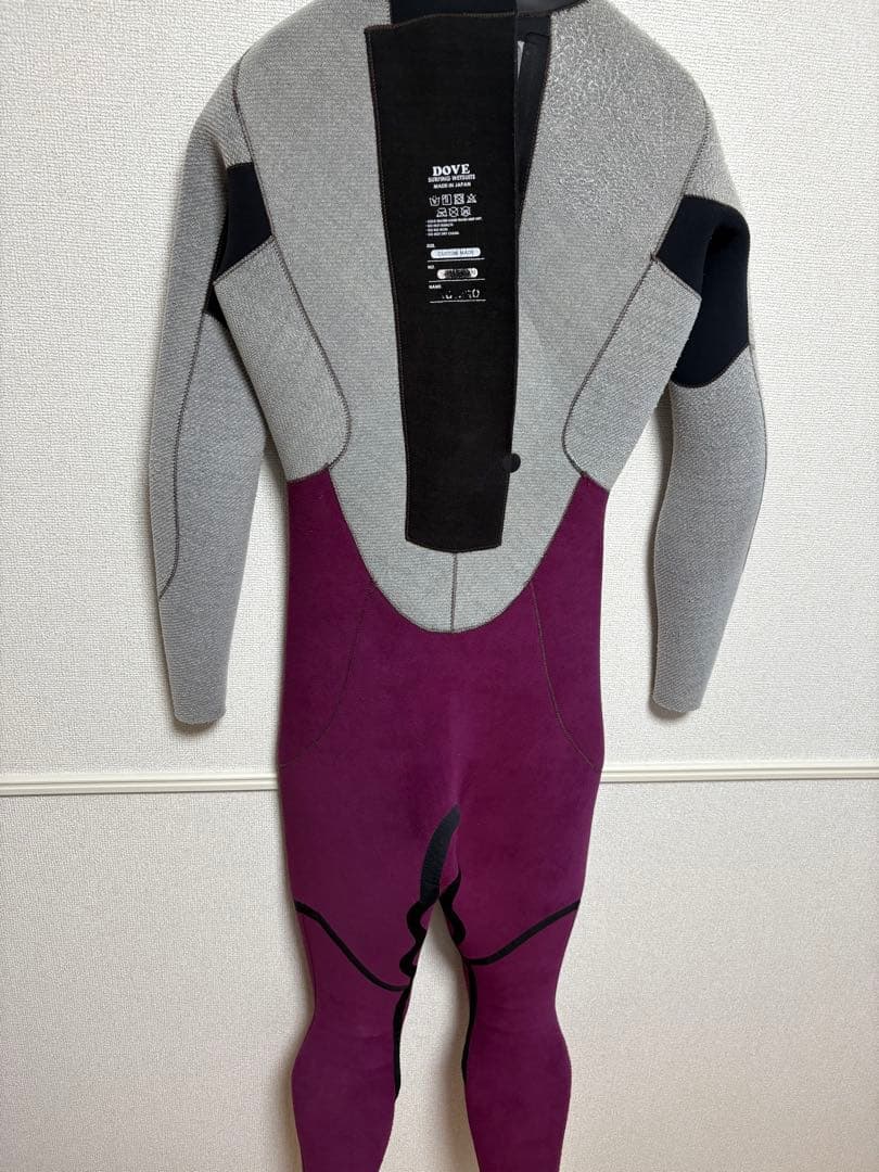 DOVE 冬用ウェットスーツ　ブラック