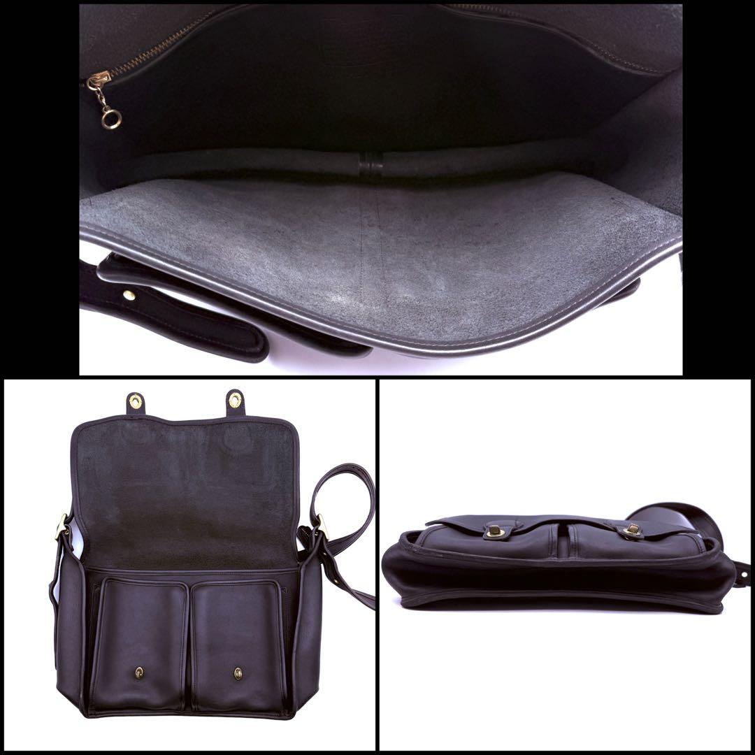 バッグ Coach 5281 Vintage Turnlock Shoulder Bag