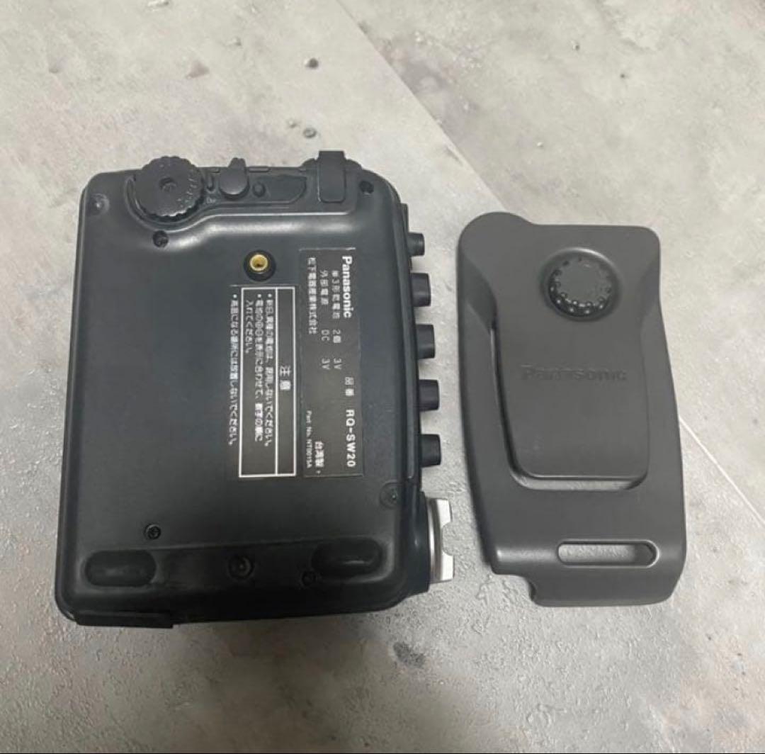 ポータブルプレーヤー Panasonic shock wave RQ-SW20-A