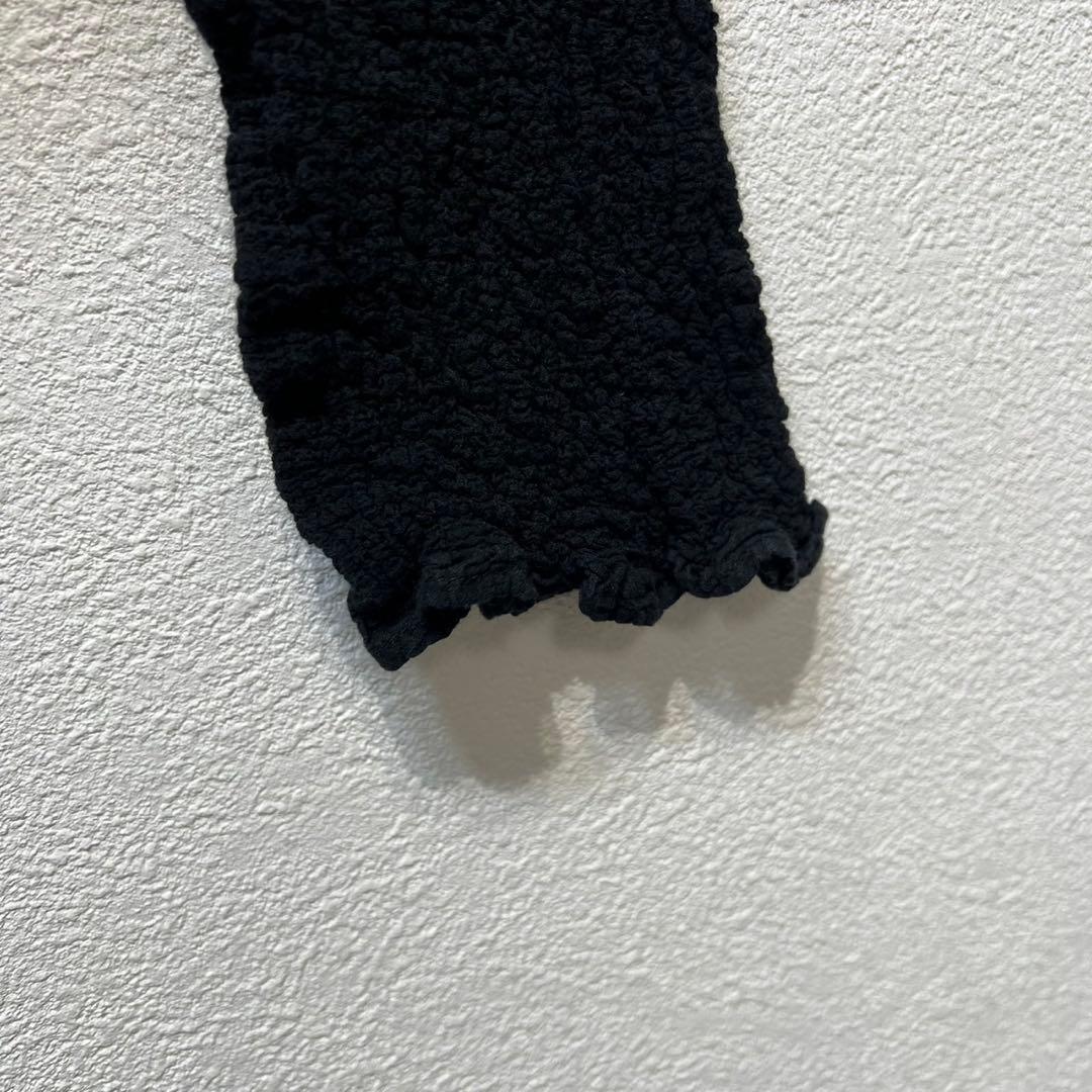 希少 美品 ミー イッセイミヤケ プリーツ カリフラワー デザイン カーディガン