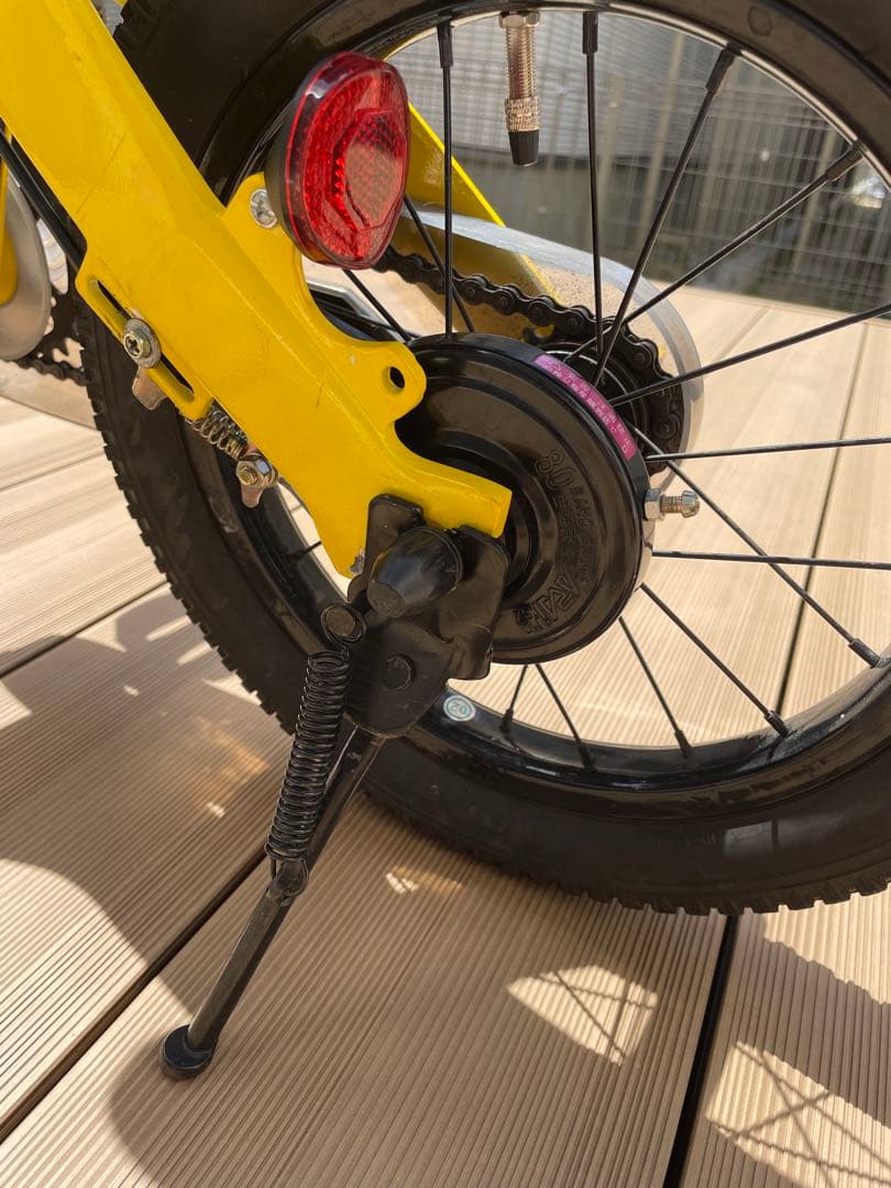 RAVI 子供自転車　14インチ　イエロー