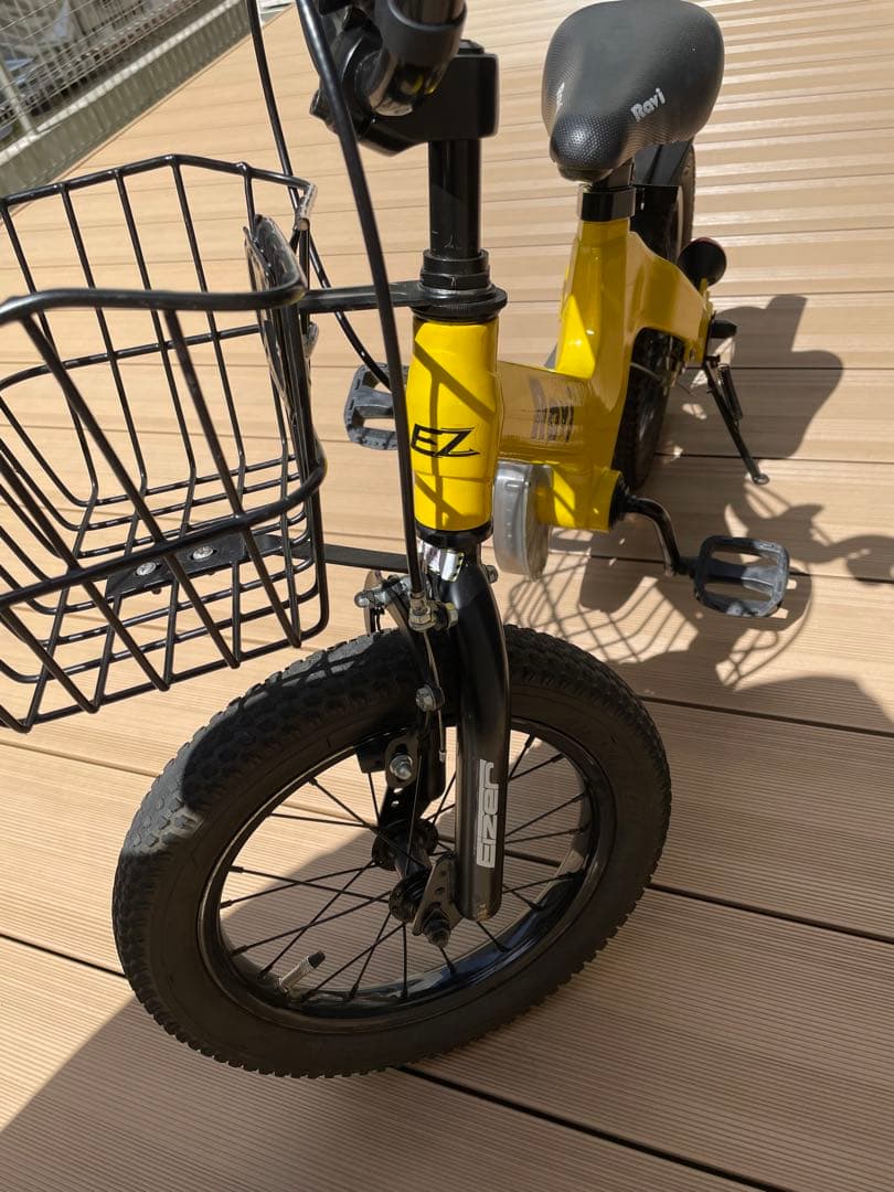 RAVI 子供自転車　14インチ　イエロー