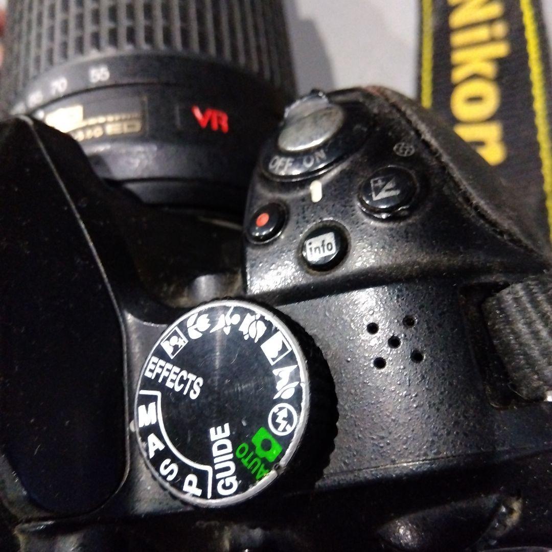 動作確認済み　ニコン　Nikon D3300　バッテリー付属