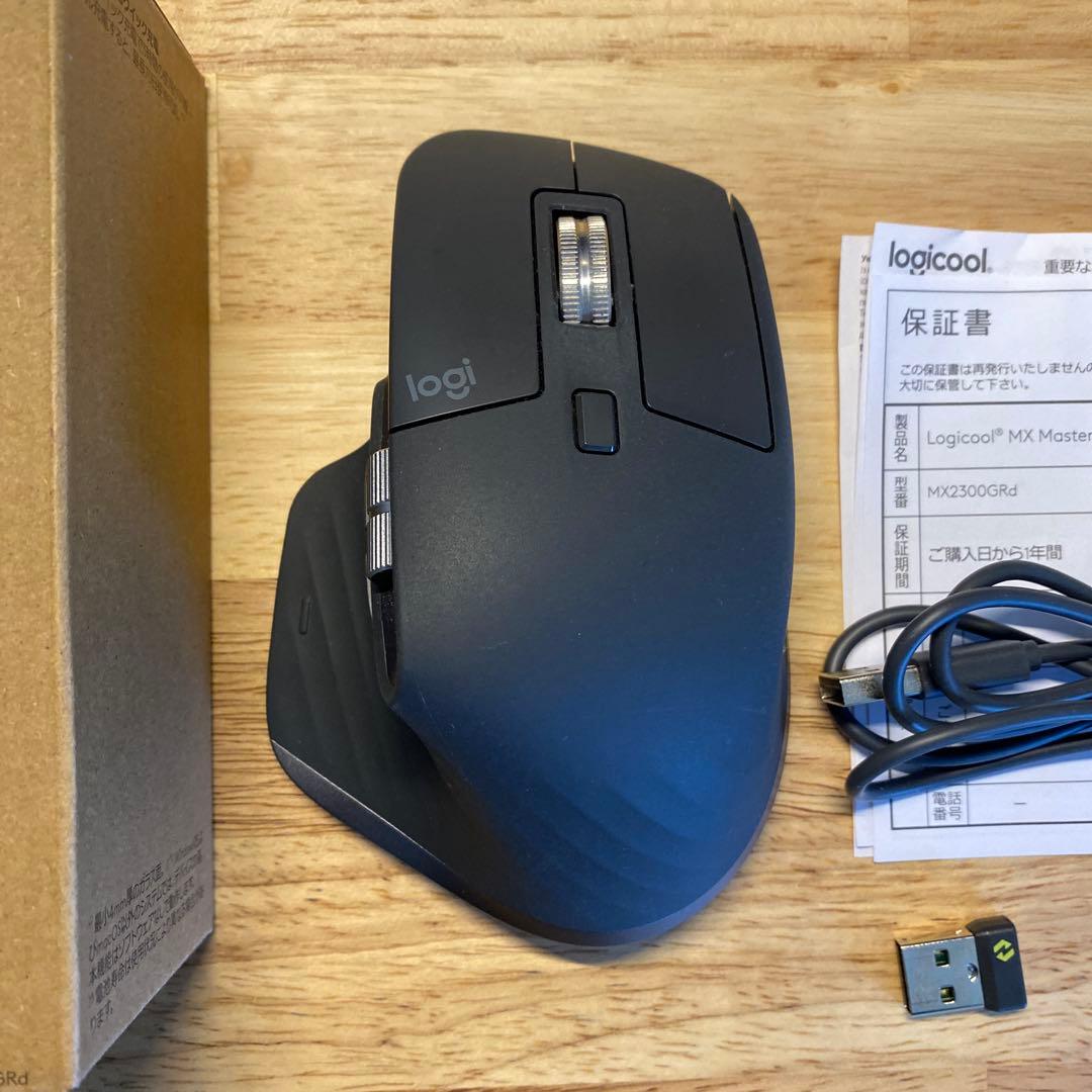 【超美品】logicool MX MASTER 3S ワイヤレスマウス早い者勝ち
