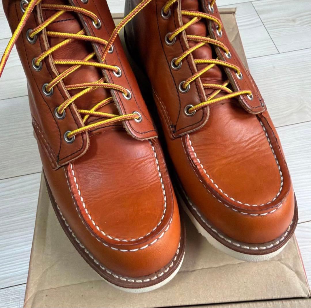 極美品　数回のみ着用　レッドウイング　REDWING 6インチクラシックモック