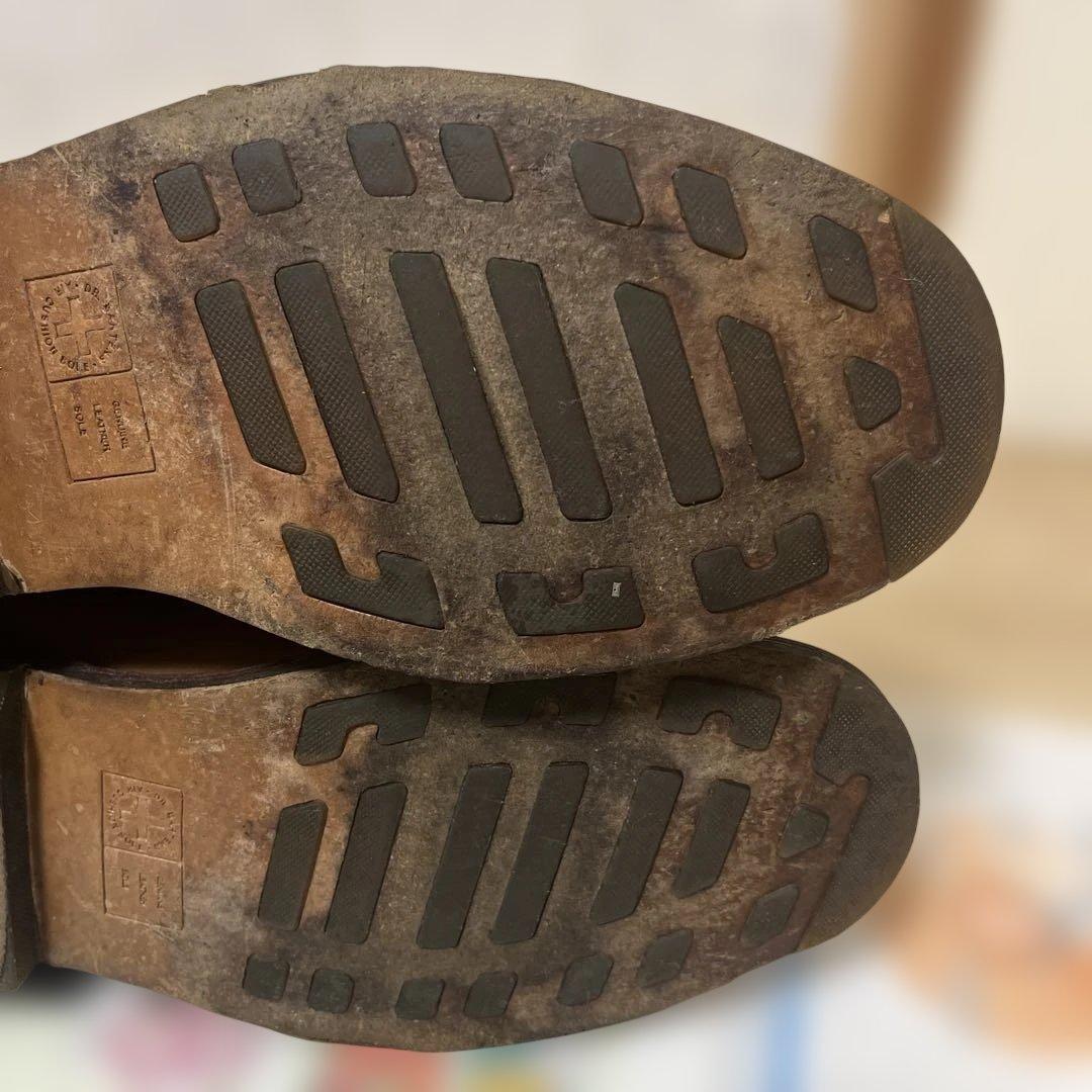 ドクターマーチン　キャメル　レザー サイドゴアブーツ２6cm