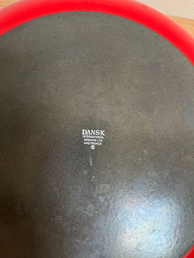 希少！中古【DANSKダンスク】コベンスタイル　両手鍋２６ｃｍ　チリレッド