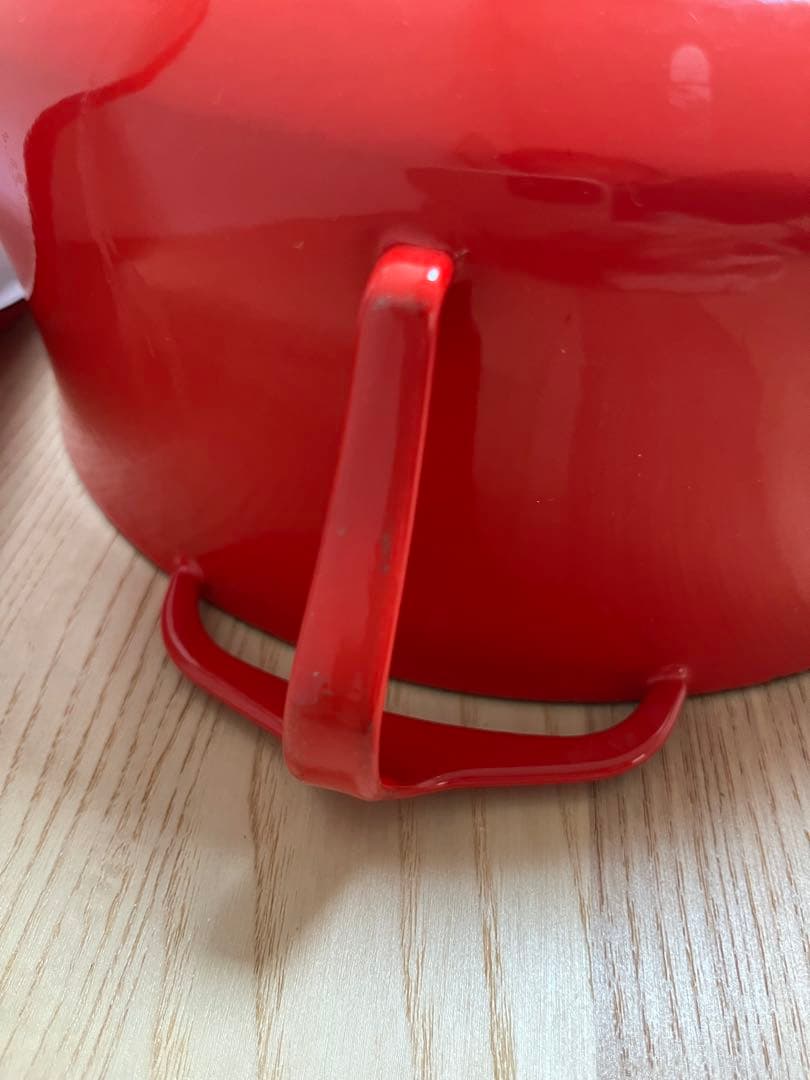 希少！中古【DANSKダンスク】コベンスタイル　両手鍋２６ｃｍ　チリレッド