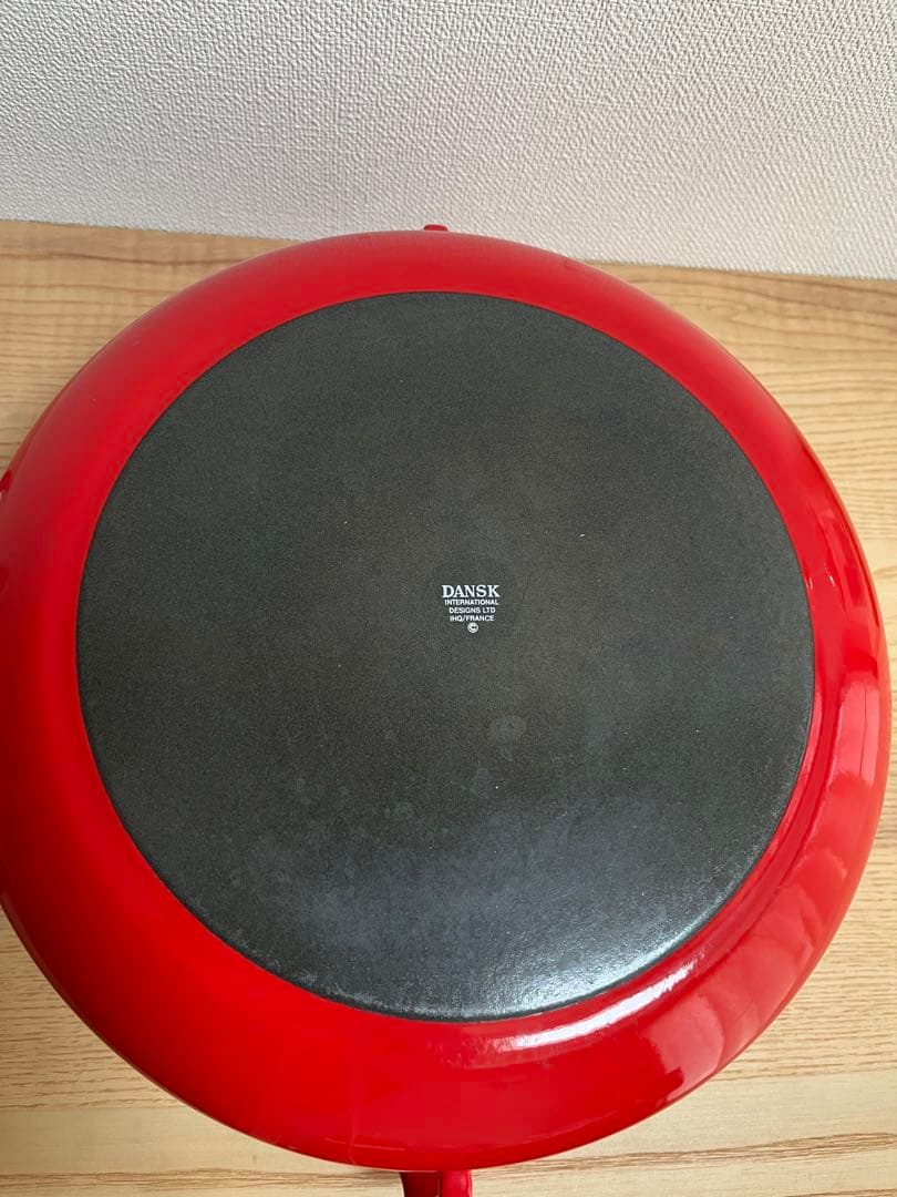 希少！中古【DANSKダンスク】コベンスタイル　両手鍋２６ｃｍ　チリレッド