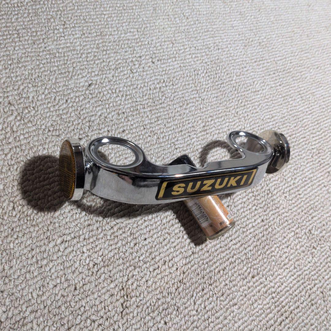 GS400 ステムカバー　SUZUKI　エンブレム