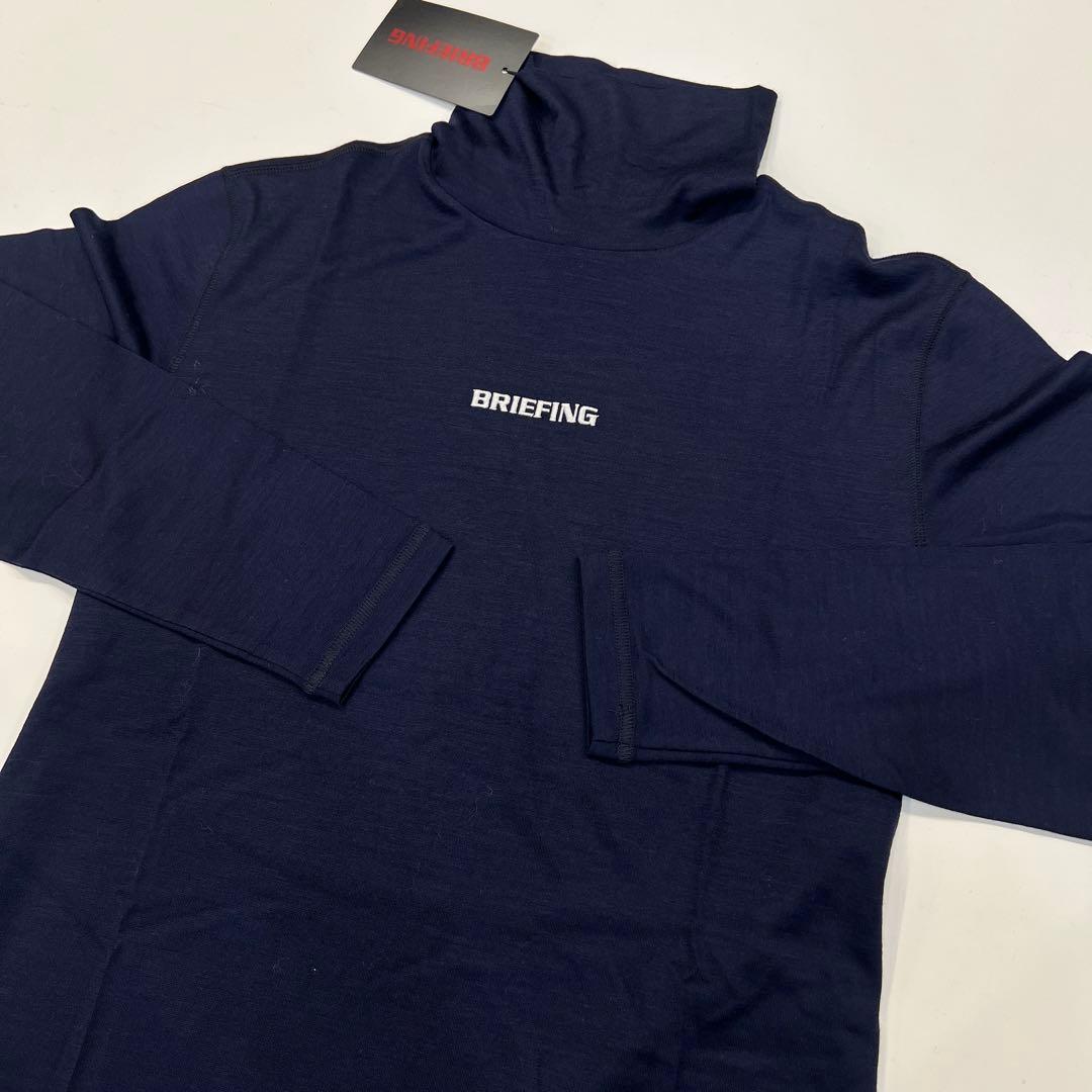 新品　BRIEFING　正規品　WOOL TURTLE NECK