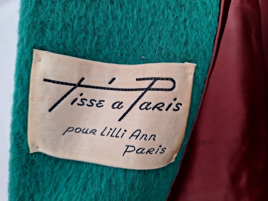 K*I様 アメリカ古着 lilli ann リリアン ウールコート グリーン