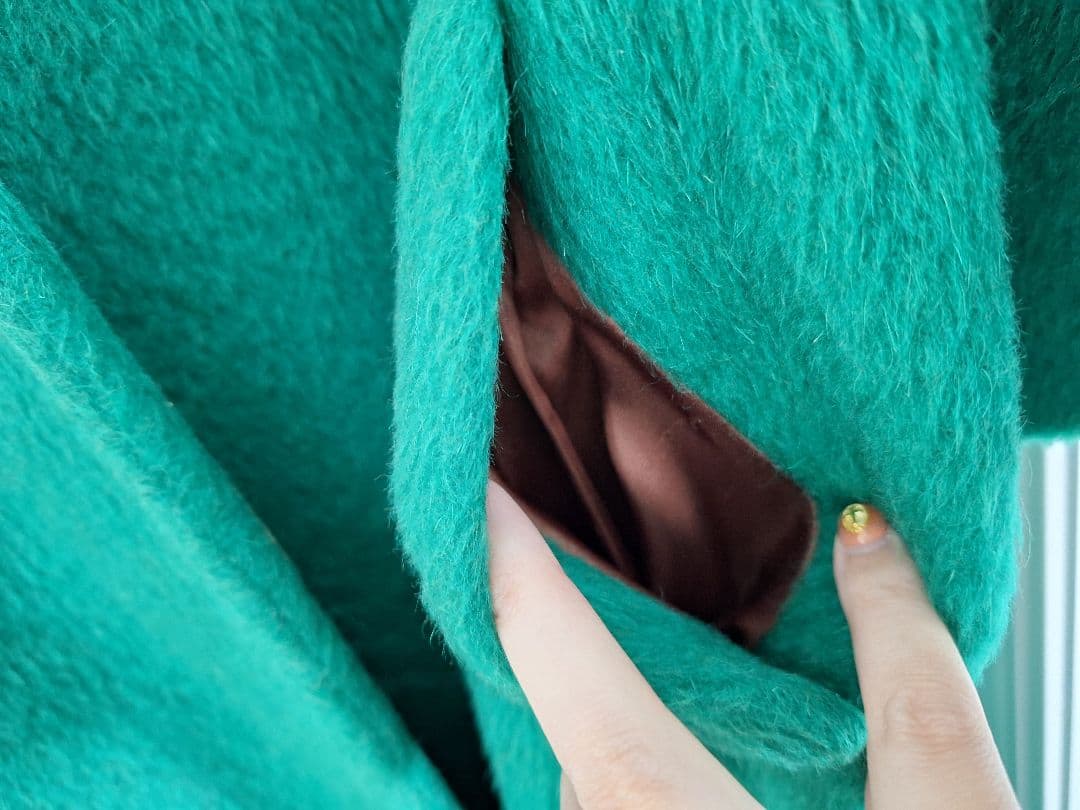 K*I様 アメリカ古着 lilli ann リリアン ウールコート グリーン