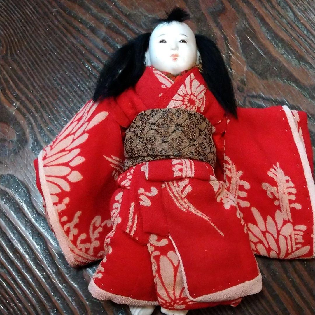 市松人形ー三つ折人形